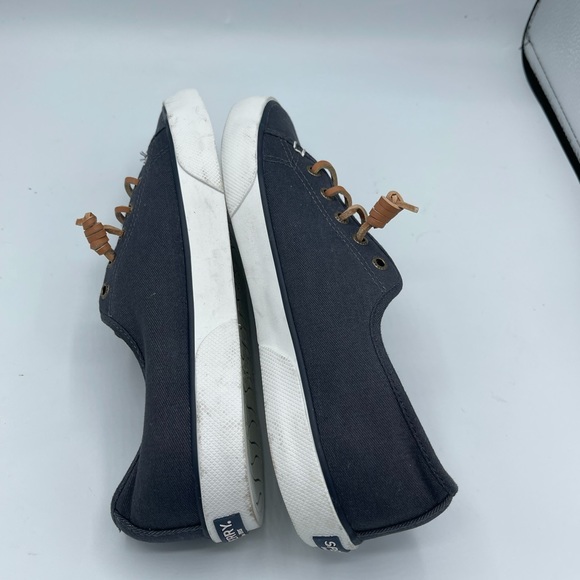 Sperry top-sider navy blue sneakers women's size 7 - Picture 4 of 12